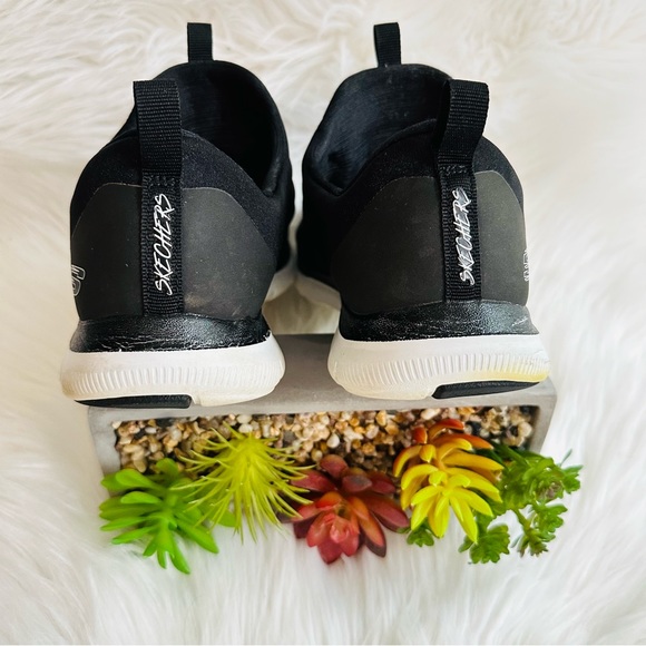 SKECHERS Dual-Lite Memory Foam Air Cooled Running Walking Slip On Shoes, Size 7 - Picture 6 of 8